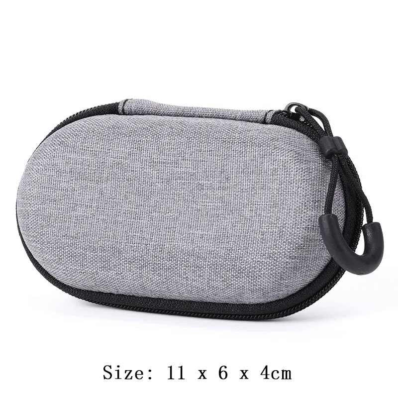 Tragbare Kopfhörer-Tasche mit Reißverschluss für Airpod Earpods KZ BA10 AS10 ES4, Ladekabel-Zubehör, Mini-Aufbewahrungstasche