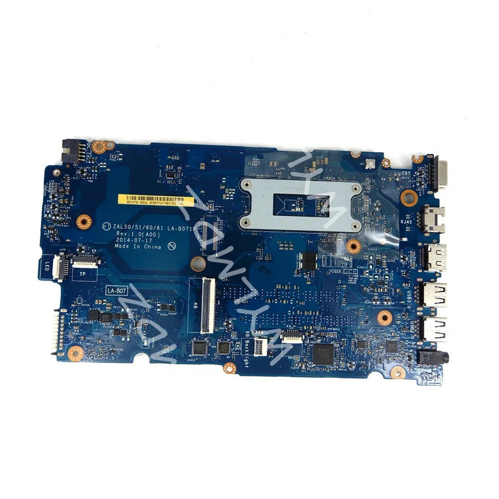 Imagem -02 - Laptop Motherboard para Dell Latitude La-b071p 3205u i3 I54th 5ª Cpu Notebook Mainboard Testado ok 14 3450