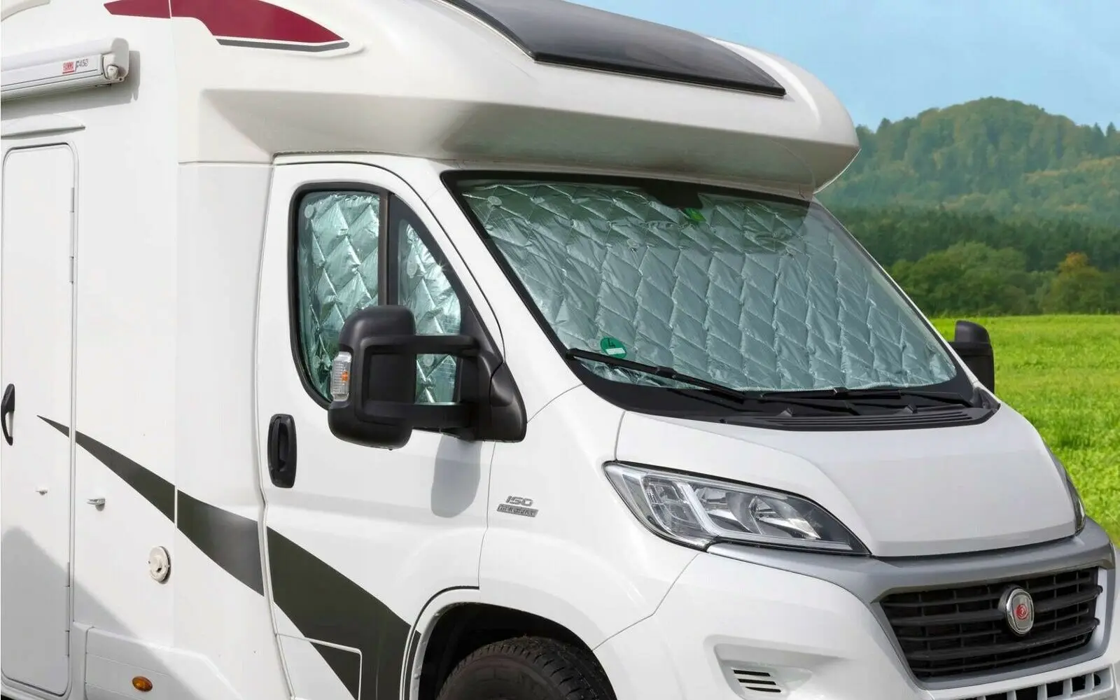 Для Fiat Ducato Citroen Relay 2006-2022, автомобильные внутренние тепловые жалюзи, комплект солнцезащитных крышек для лобового стекла, автомобильный подъемник, солнцезащитный козырек