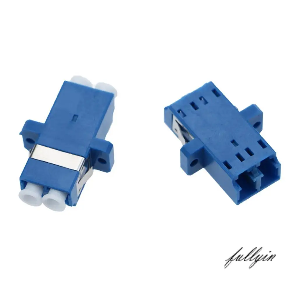 

ПОЛНЫЙ-50 шт. LC APC дуплексный оптоволоконный адаптер LC APC оптоволоконный соединитель LC APC оптоволоконный фланец LC разъем