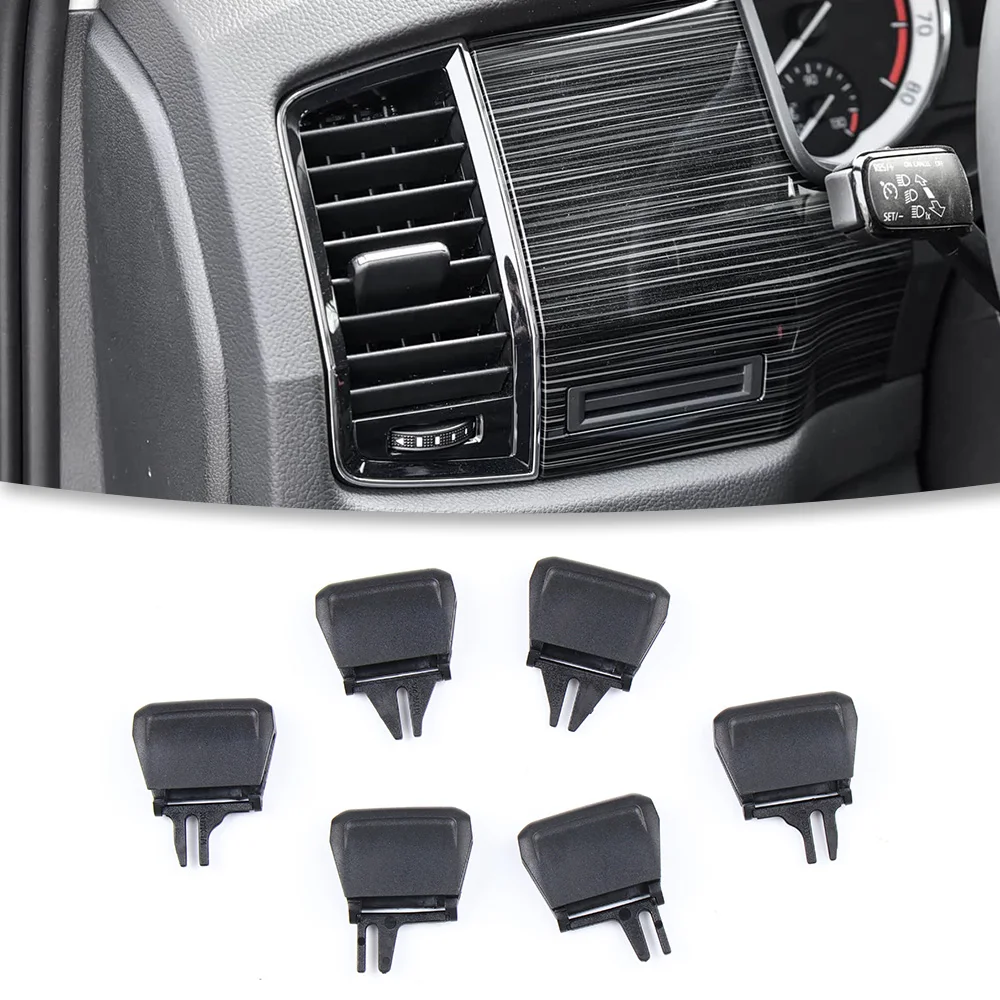 For 2017-2025 Skoda Kodiaq Karoq Air Conditioning Outlet Slide Clip AC Vent Grille Tab Clip A/C Vent Louver Clip 56G819203