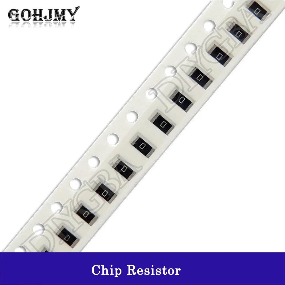 100PCS/lot 1206 5% SMD resistor 0R ~ 10M 1/4W 1K 2.2K 10K 100K 0R 1R 10R 100R 150R 220R 330R 1M 10M 0 1 10 100 150 220 330 ohm