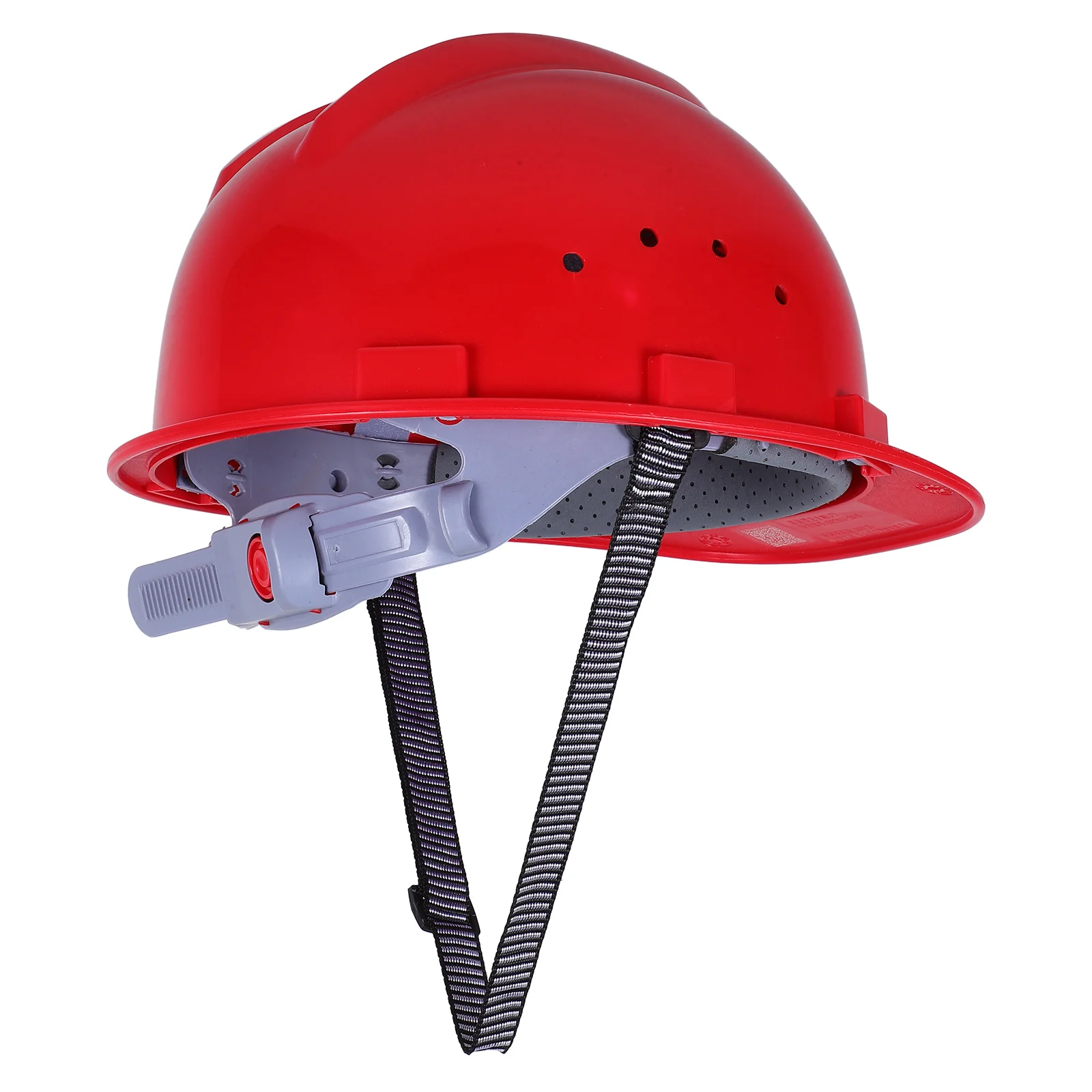 قبعة صلبة آمنة شديدة التحمل قابلة للتعديل بحجم سميك ومقاومة للصدمات لعمال البناء في الهواء الطلق
