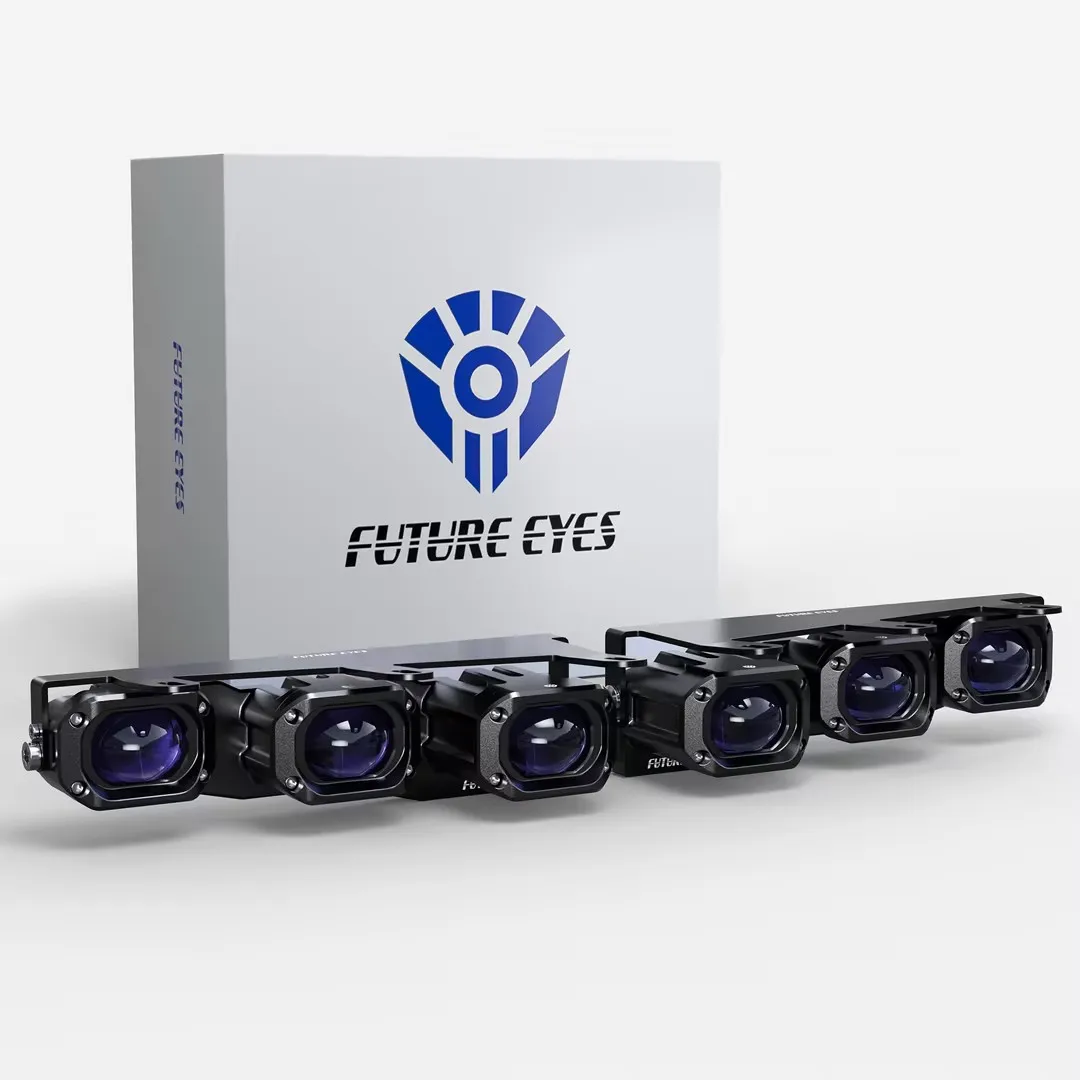 FUTURE EYES Car Lights - LED Fog Light Kit Compatible with Ford Bronco 2021+ with Modular Steel Bumper (Pair)
