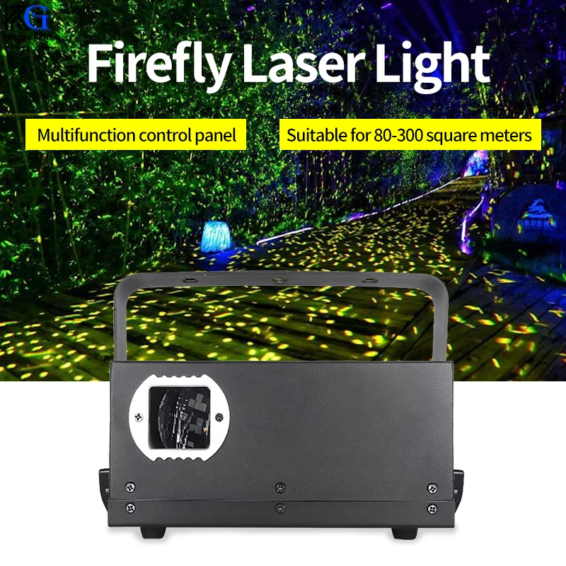 

Водонепроницаемый лазерный проектор RGB Firefly DMX для создания эффекта звездного неба, лазерные огни для дискотек, сцены, вечеринок и клубов на открытом воздухе