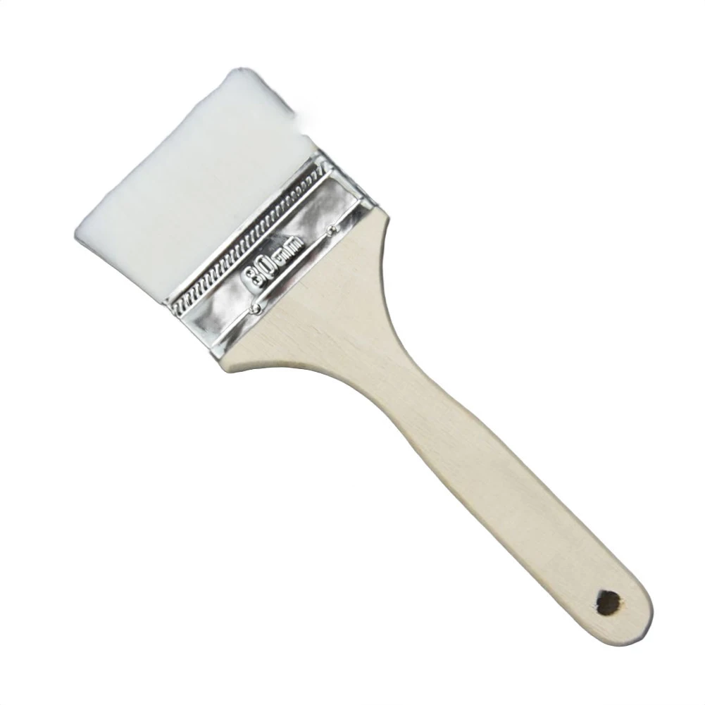 Perfect For Painting Chip Paint Brushes DIY Paint Brushes Comfortable Grip Loose Bristle Prevention Multi-Material Use