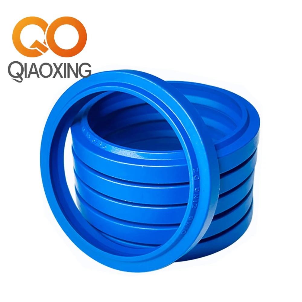 

50PCS DH/DHS-11.2/12.5/14/16/18/20 Double Lip Hydraulic Wiper Dust Seals - Polyurethane(PU) High-Wear for Cylinders -20°C~80°C