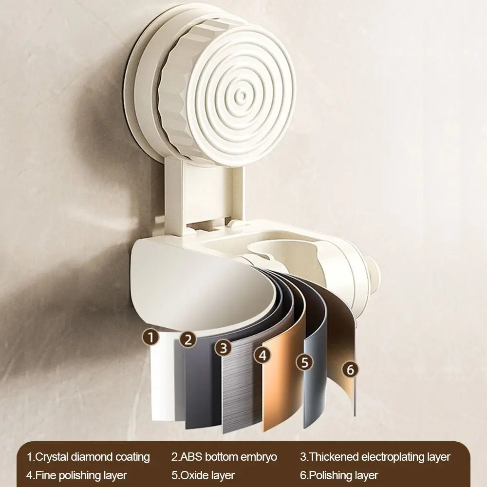 

Держатель насадки для душа на присоске Релицируемый настенный ручной распылитель с крючками Регулируемый распылитель Фиксированное основание