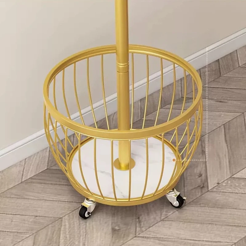 Modern Gold Clothes Rack Metal Coat Bedroom Drying Clothes Rack Portable Storage Arara De Roupa Italian Furniture Luxury