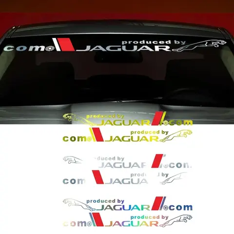 재규어 XF XJ X350 X260 X-Type F-Type E-pace I-pace XJL XJS XF XE 차량용 경고 반사 데칼 레이저 배지