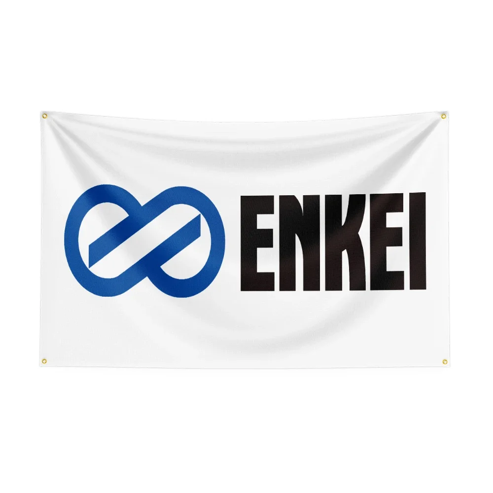 3X5Ft Enkeis Racing Car Flag For Decor