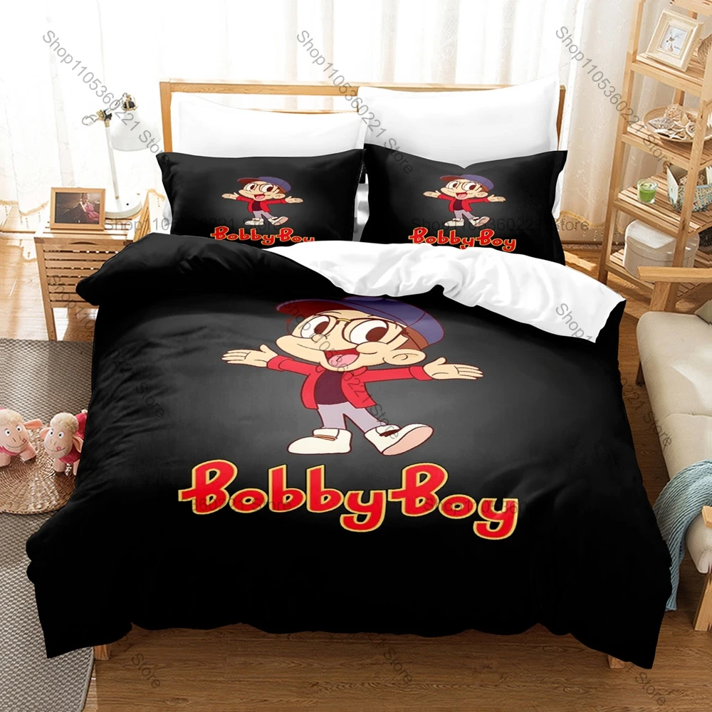 

Famous Maryland Rapper Logic Bobby Boy Bobby Tarantino Bedding Set 1 Duvet Cover + 2 Pillowcases HD Print Hip Hop Fan Bed Linen