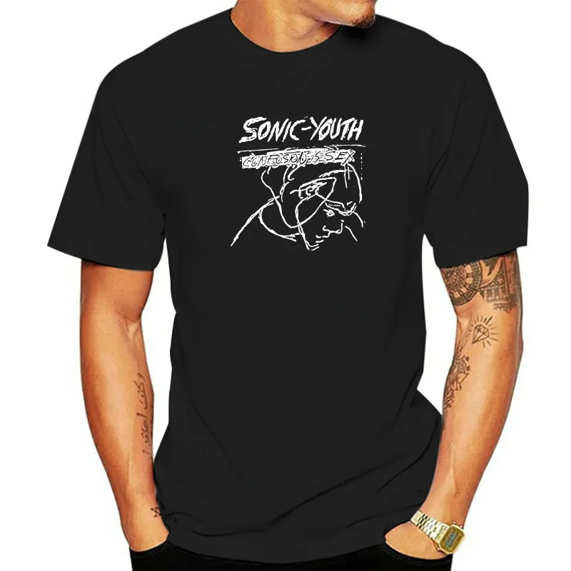 Sonic Youth Tshirt S-3XL T-shirt FREE SHIPPING Men T Shirt Short Sleeve Round Neck Ment Shirt Summer Style