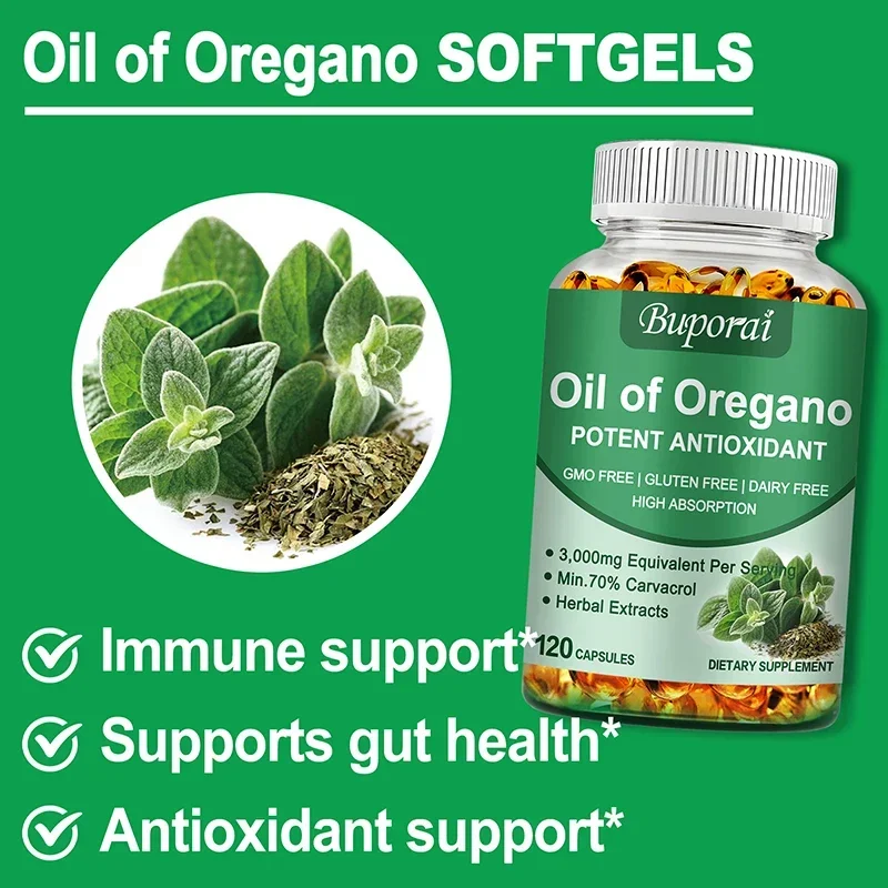 Oil of Oregano - for Digestion, Heart Health, Detoxification and Immune Support