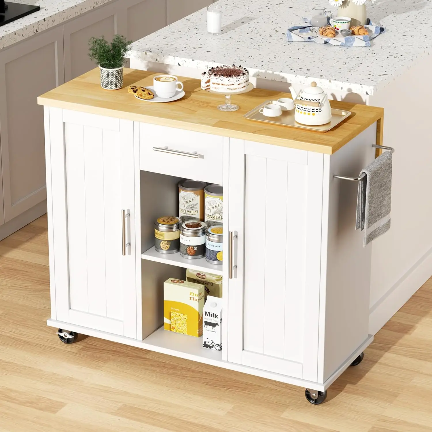 #12 Latest Rolling Kitchen Islands Offers