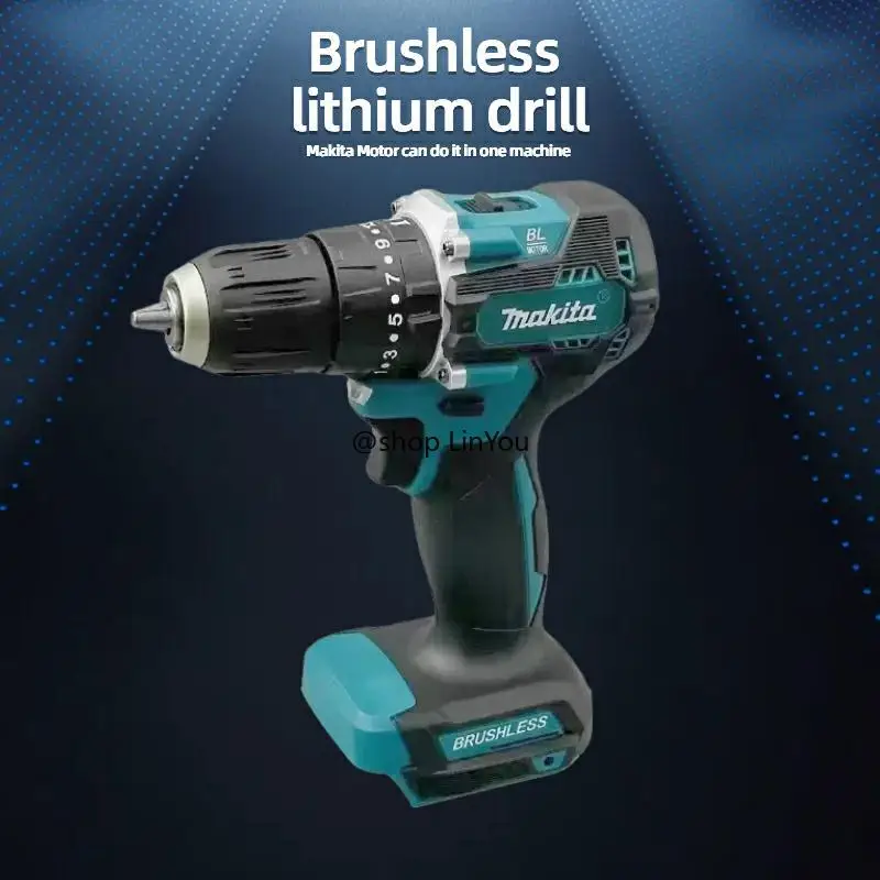 

Makita DDF487 10 мм Бесщеточная 18 В литиевая электрическая аккумуляторная ударная дрель с большим крутящим моментом