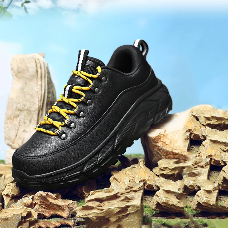 

Мужские походные ботинки, уличные противоскользящие износостойкие кроссовки, мужская обувь, водонепроницаемая походная обувь, высококачественная повседневная дорожная обувь