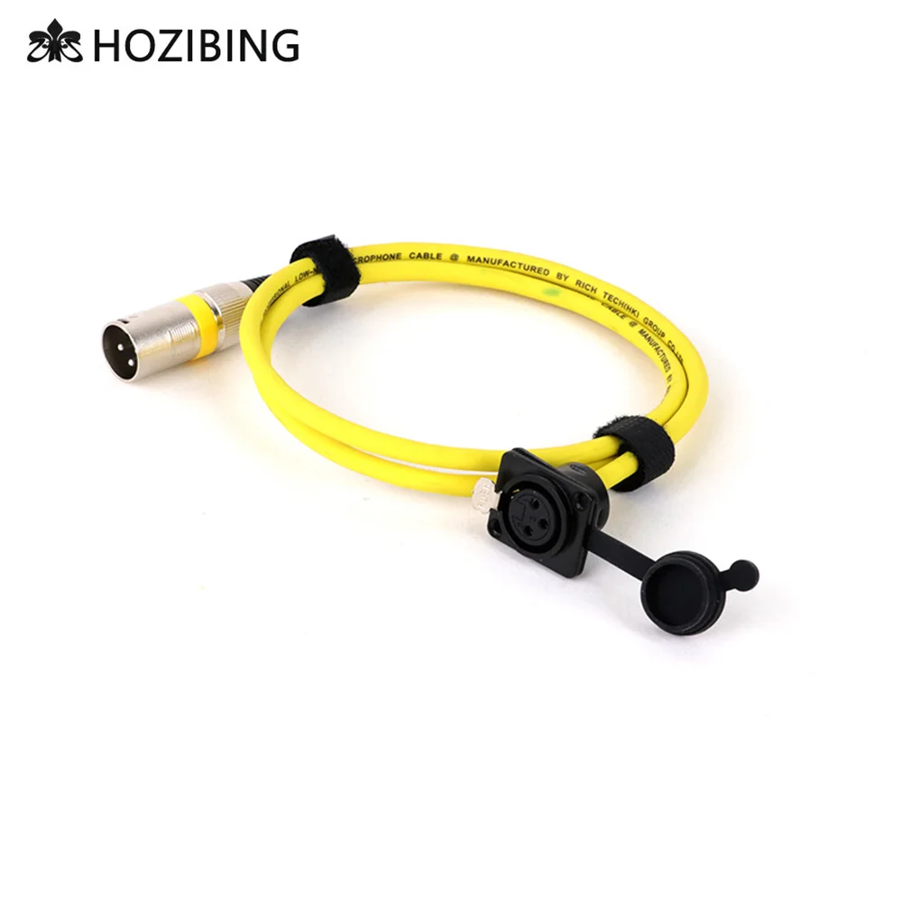 

D Type 3Pin XLR Female MIC Socket to XLR Male Cannon Connector Converter Balanced Speaker Sound Audio Extension Cable