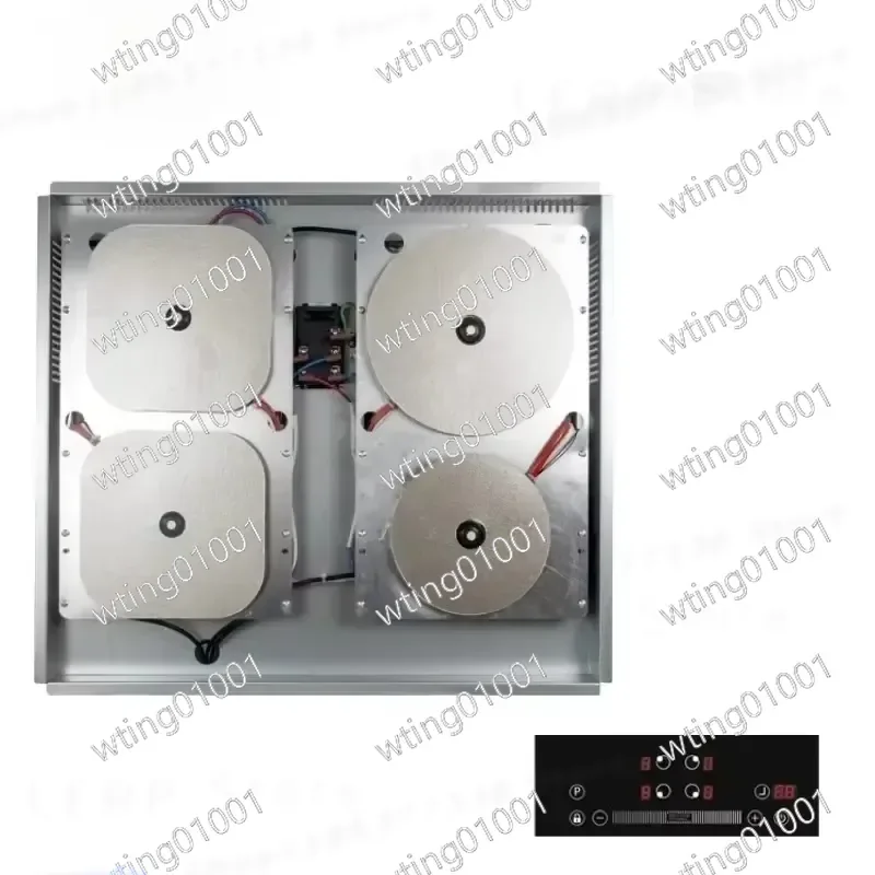 Stainless Steel Built In Hidden Magnetic Induction Cooker Touch Control Invisible Stove for Granite and Ceramic Countertops