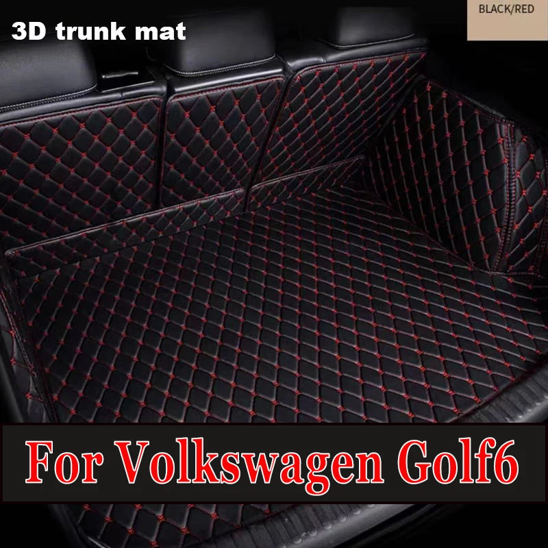 

Автомобильный коврик для багажника для VW Volkswagen Golf6 Golf 6 Mk6 5K 2009 ~ 2013 автомобильный лоток ковер грязь водонепроницаемые защитные накладки автомобильные аксессуары
