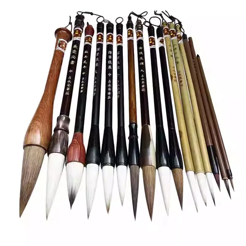Professional Chinese Brush Set for Landscape, Freehand Bird-and-Flower & Meticulous Painting