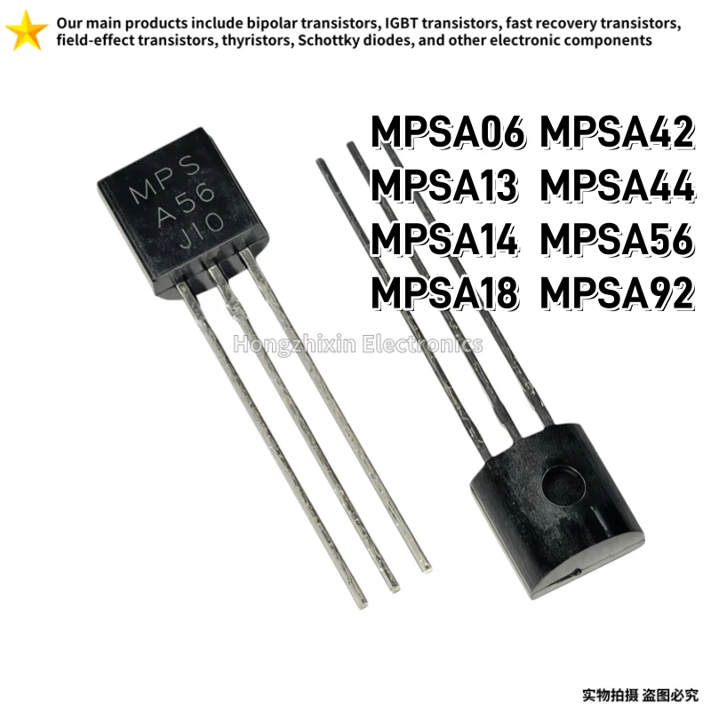 50PCS New BT169 BT169D Unidirectional thyristor 400V/0.8A direct insertion TO-92 thyristor