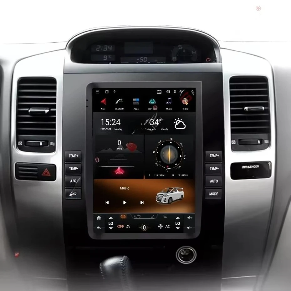 

Android Car Radio GPS Amplifier GPS Stereo Car Multimedia Player for Lexus GX470 for Land Cruiser Prado 120