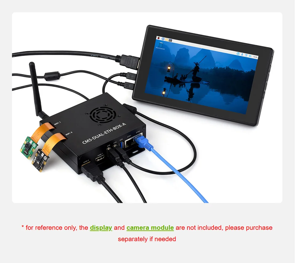 placa-base-ethernet-dual-gigabit-25g-para-raspberry-pi-cm5-puertos-ethernet-duales-rj45-compatible-con-salidas-de-pantalla-4k-duales-mipi