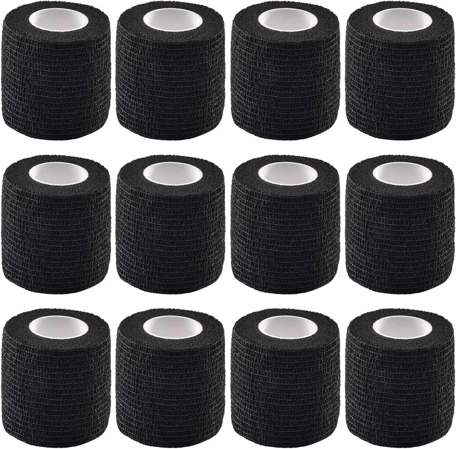 

Black Tape Tattoo Handle Bandage Anti-slip Athletic Nonwoven Waterproof Disposable Self-adhesive Elastic Bandage Wholesale