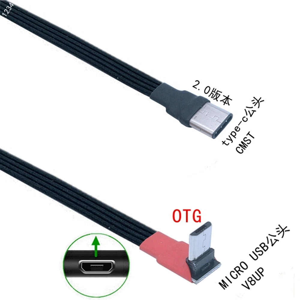 1M 20CM Micro USB zu Mini USB OTG Kabel Adapter Stecker auf Stecker typ 5-pin Converter adapter Daten Transfer Lade Verlängerung