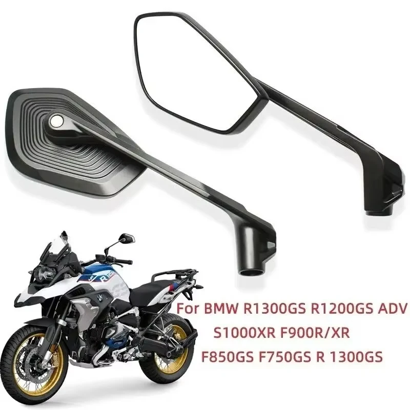 

For BMW R1300GS R1200GS F90OR/XRF850G5 F750G5 R 1300G5 Motorcycle rearview mirror HD wide angle rearview mirror adjustable angle