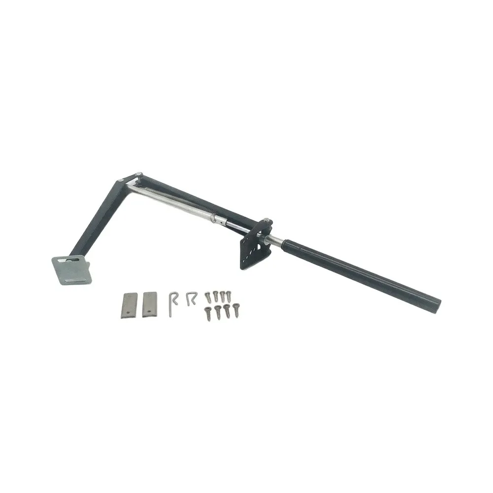 Sun Powered Automatic Greenhouse Window Opener with Dual Spring Force Enhancement and Weatherproof Aluminum Alloy Enclosure