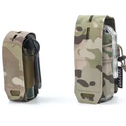 DMGear Tactical Pouch Flashbang Granada Grenade Smoke Dummy MOLLE Bag Magazine Holder Modular Hunt Airsoft Equipment Accessory