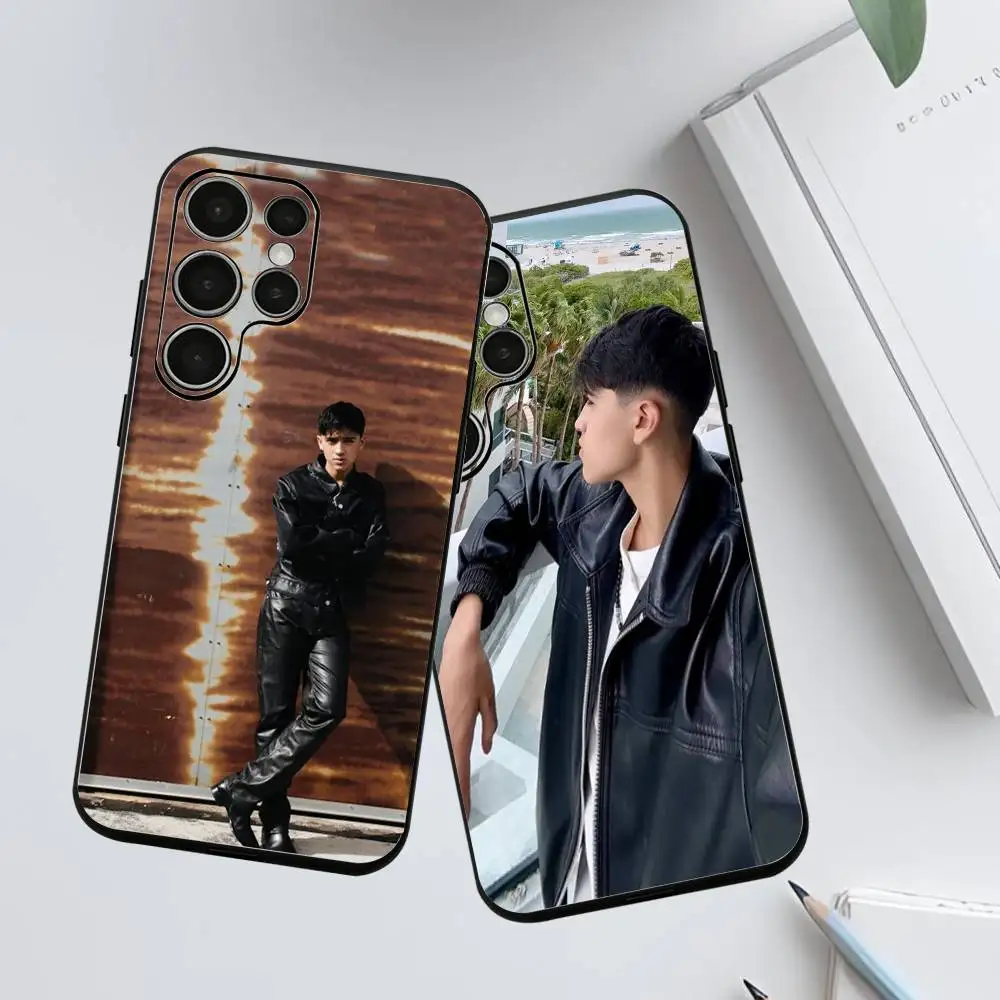 

K-Kennetth Silicone Case For Samsung Galaxy S 25,24,23,22,21,20 Plus Ultra 5G Lite Shockproof Cover