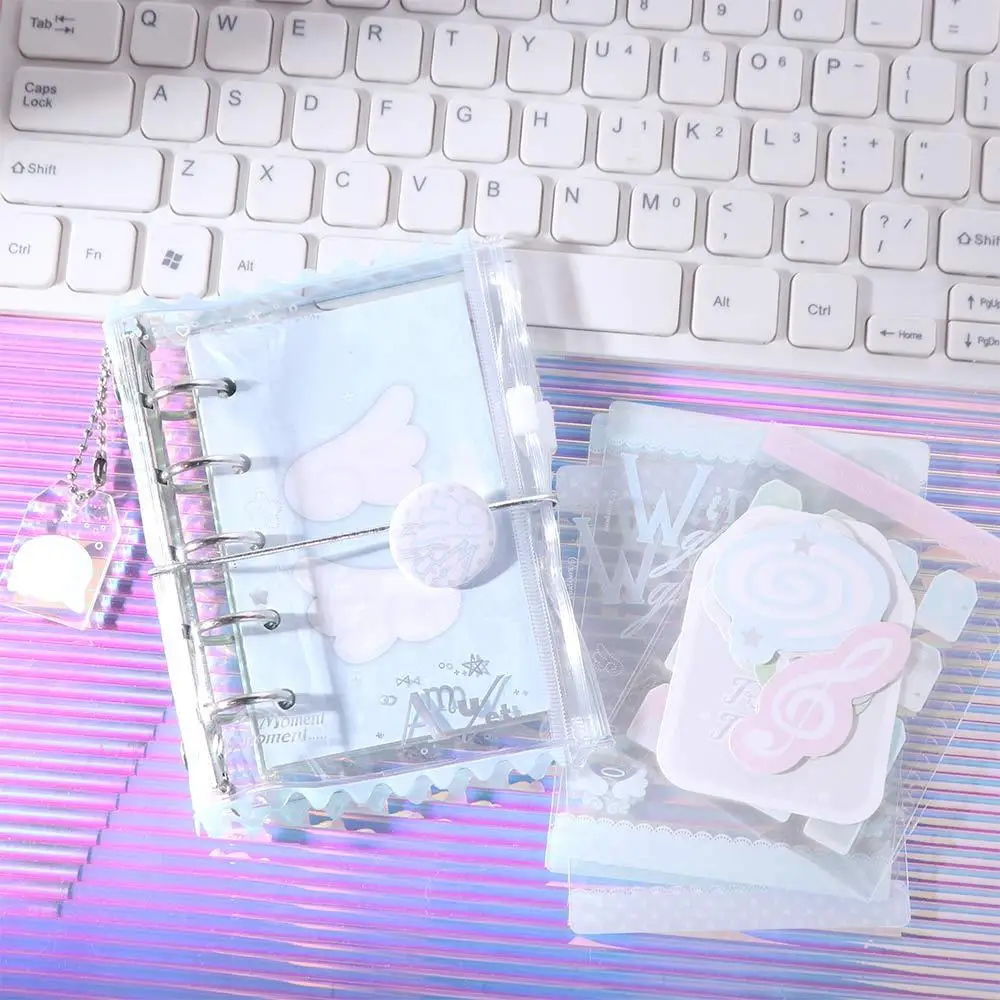 القرطاسية اليد دفتر الأستاذ M5 جيب الموثق دفتر صغير محمول فضفاض ورقة دفتر الجمالية حك اليد حساب كتاب هدية #2