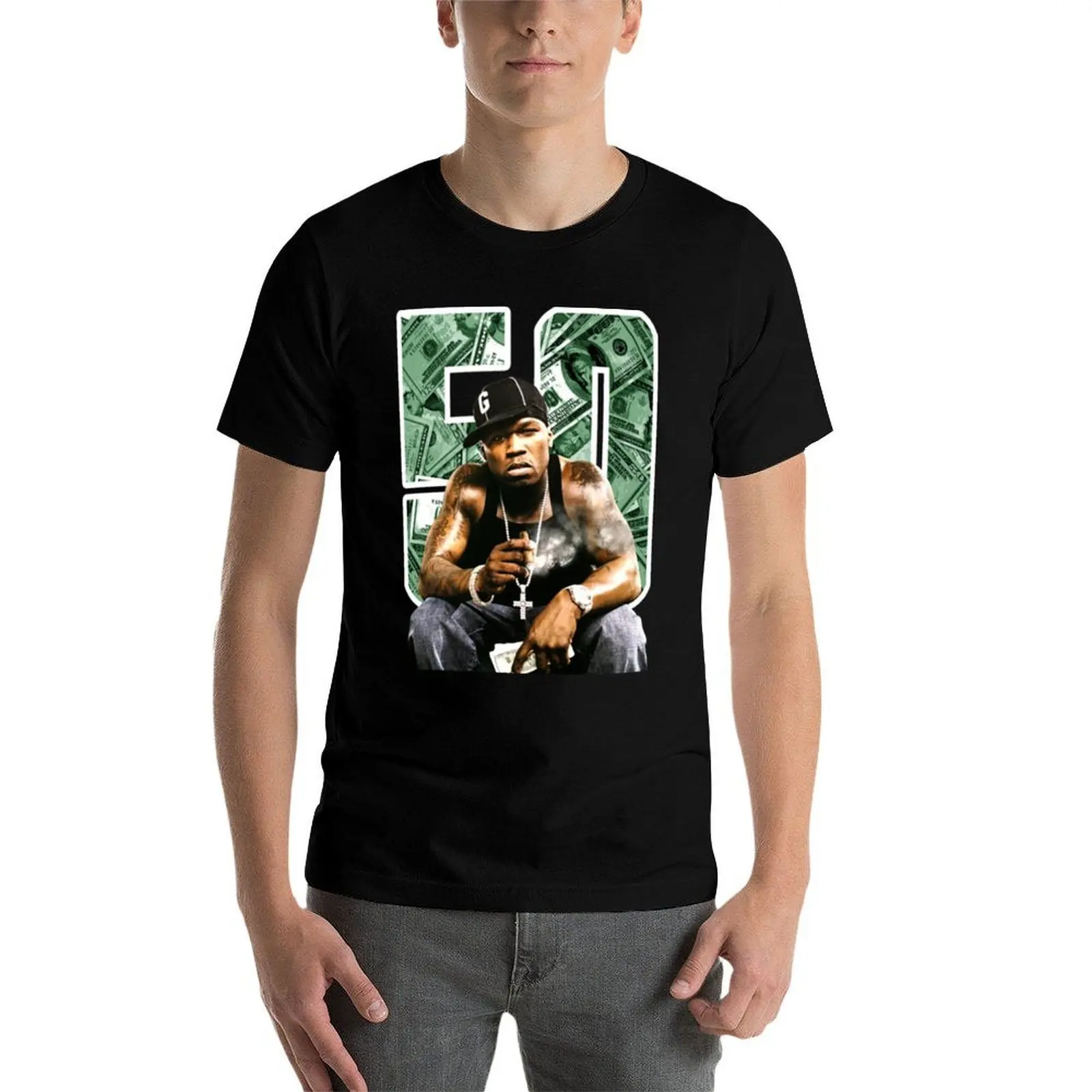 

50 Money - 50 Cent T-Shirt anime t shirts for man man t shirts high quality luxury brand T-Shirt