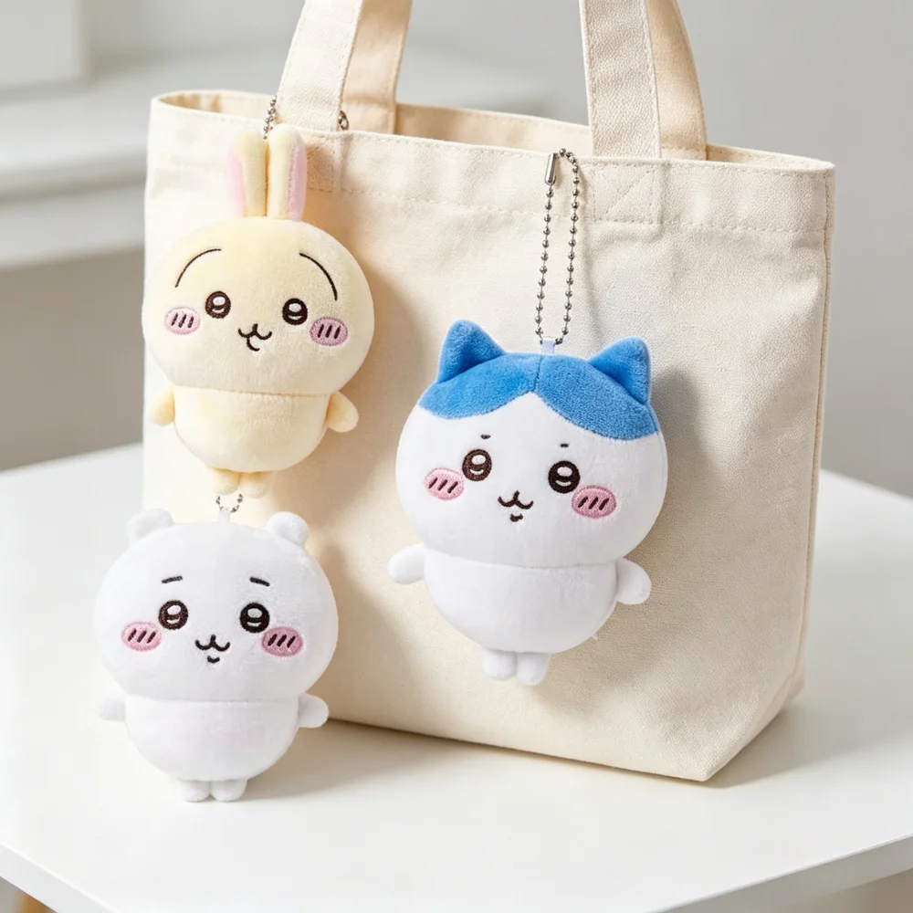 

HOT Chiikawa Anime Plush Doll Kawaii Usachi Plush Keychain Hachiware Stuffed Plushie Pendant Cute Backpacks Ornaments Toy Gifts