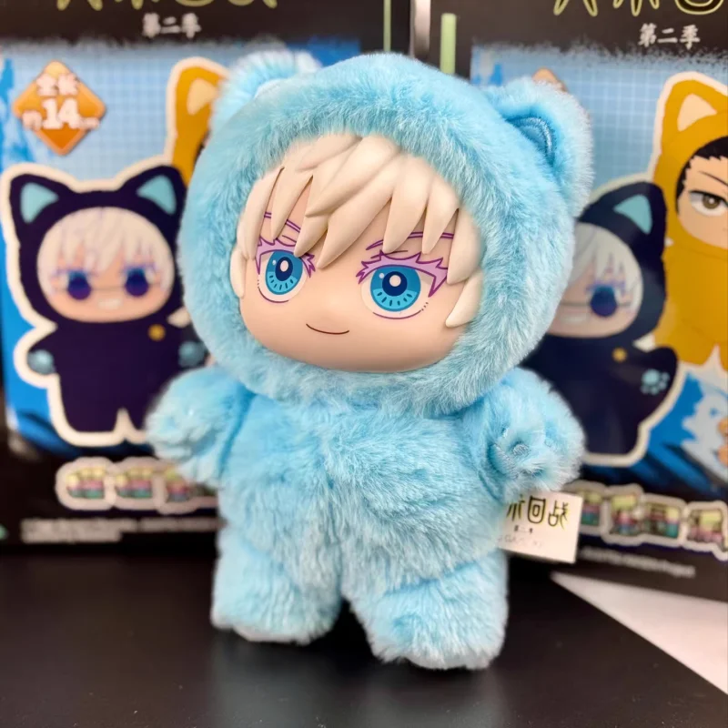 In Stock Bandai Kaisen 2 Cat Ear Plushie Series Blind Box Mystery Box Anime Figure Plush Doll Decoration Festival Surprise Gift - view 5