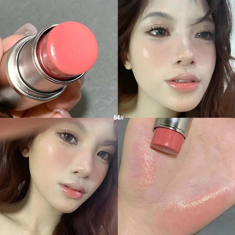 4 colori High Light Stick Make Up Face Body Illuminator crema idratante Glitter naturale tenero cosmetici per il trucco coreano