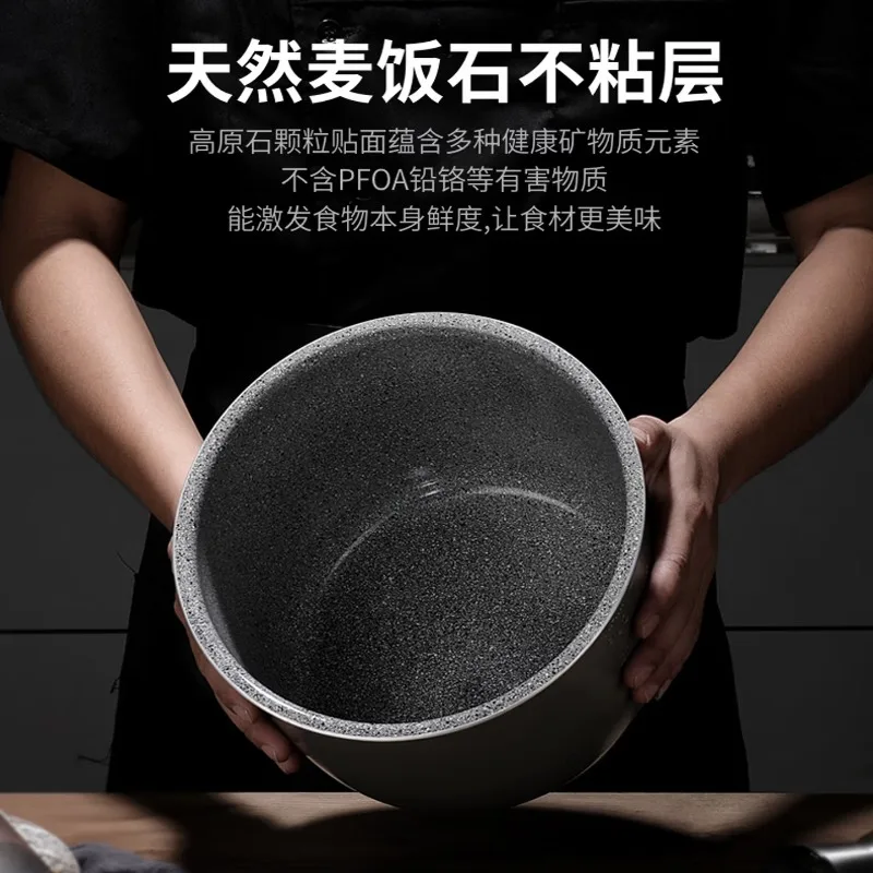 Household electric pressure cooker with open lid, automatic exhaust, rice cooker for cooking rice and soup scheduled appointment