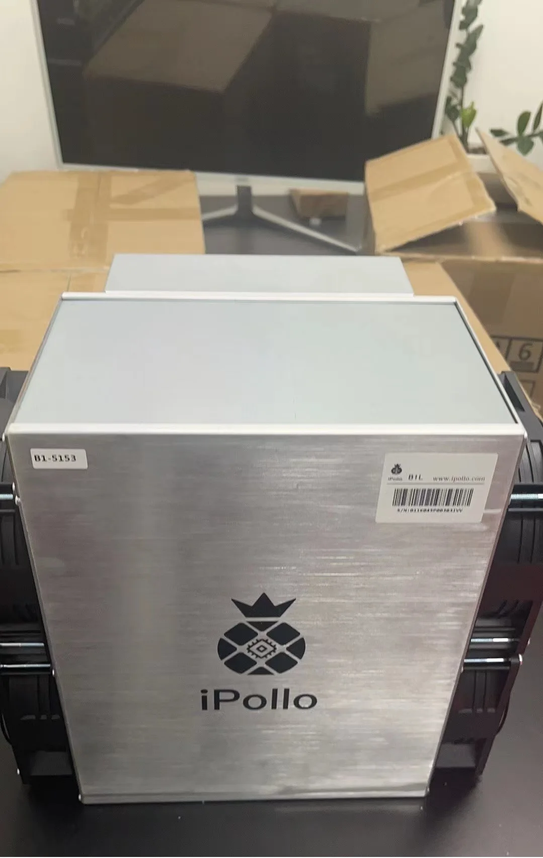 USED IPollo B1L 55T/S SHA256 BTC BCH Miner Better Than WhatsMiner M31S M21S M20S Antminer S9 S17 T15 T17 S17+ S19 S19 PRO