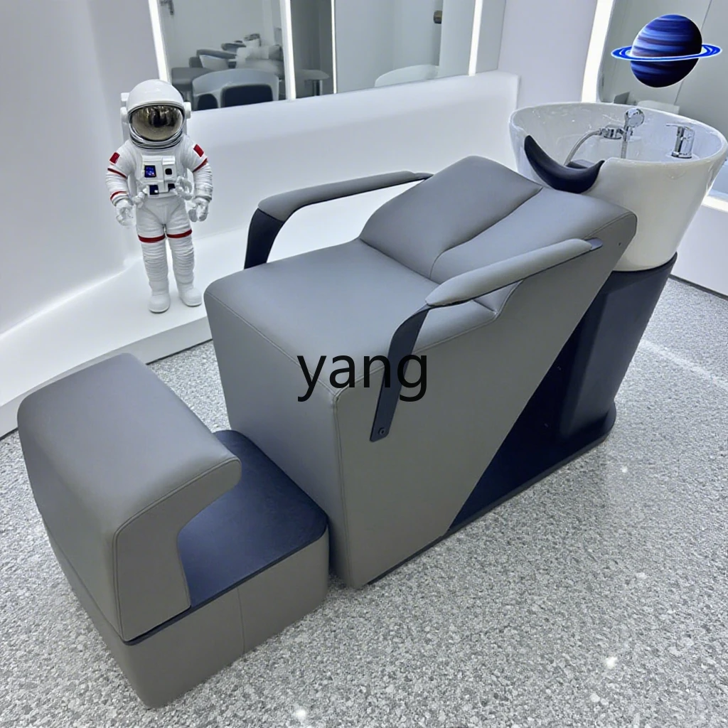 CX Hair Salon Shampoo Bed Hair Salon Special Ceramic Basin Sitting Shampoo Bed
