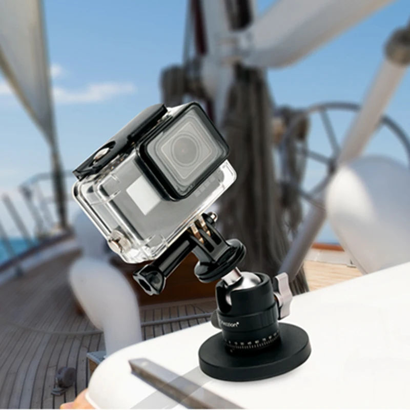 Magnetische Halterung für Gopro Action Kamera Magnet Unterstützung für Go Pro Auto Halter Dashcam Filmen Zubehör für Actioncam – Detail 3