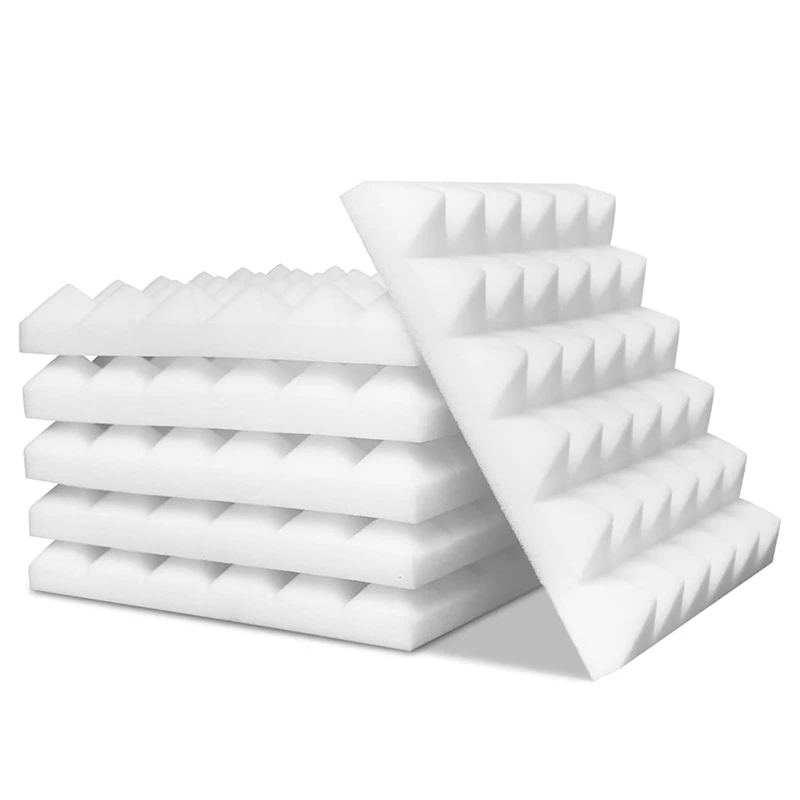 RISE-24X Painéis Acústicos, Espuma Acústica Para Estúdio De Gravação/Sala Ao Vivo Painéis De Parede Insonorizados, Painéis De Espuma À Prova De Som