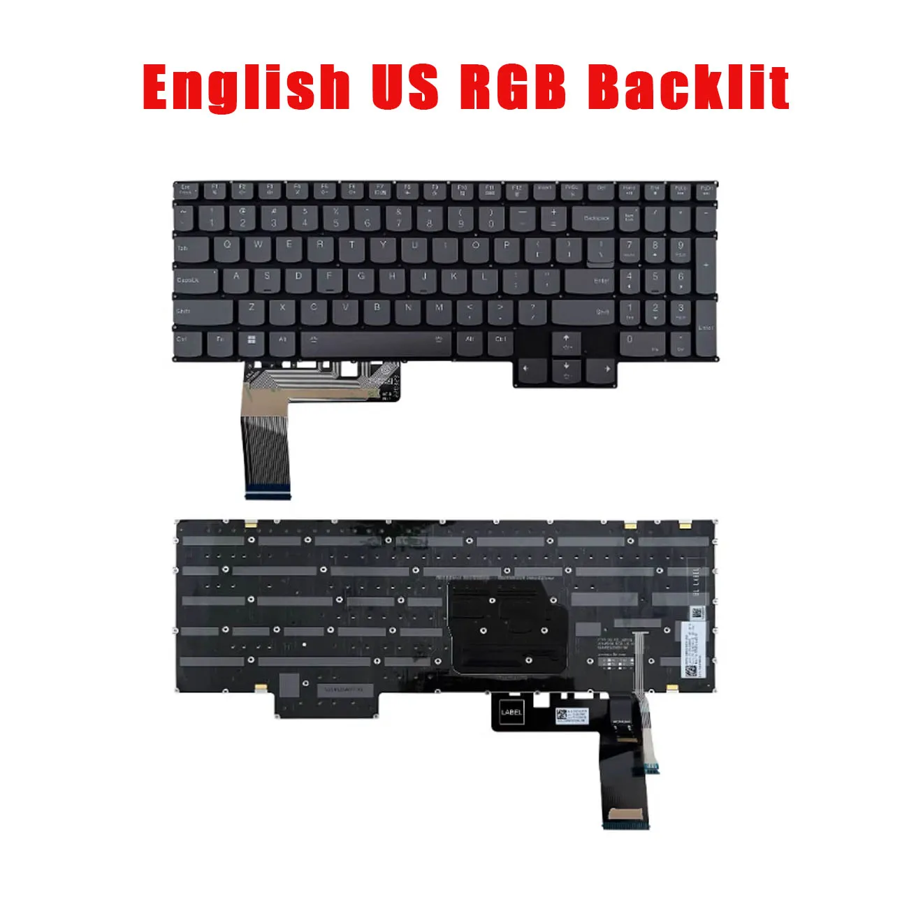 

Клавиатура ноутбука Lenovo PT5CYPerkeyFS-US V214520AS1-US, английский, США, с RGB-подсветкой
