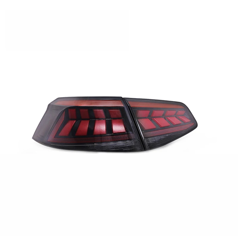 HOSI  Full LED Tail Lights Assembly Car Back Rear LED Tail Light Lamp Taillight For Volkswagen Passat B8 17-19