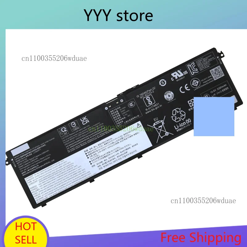 Für Lenovo IdeaPad Pro 5 14IAH10/14IMH9/14AHP9/16IMH9/16AHP9/16IAH10 L23B4PF1 L23X4PF1 L23D4PF1 L23N4PF1 L23M4PF1 Laptop batterie