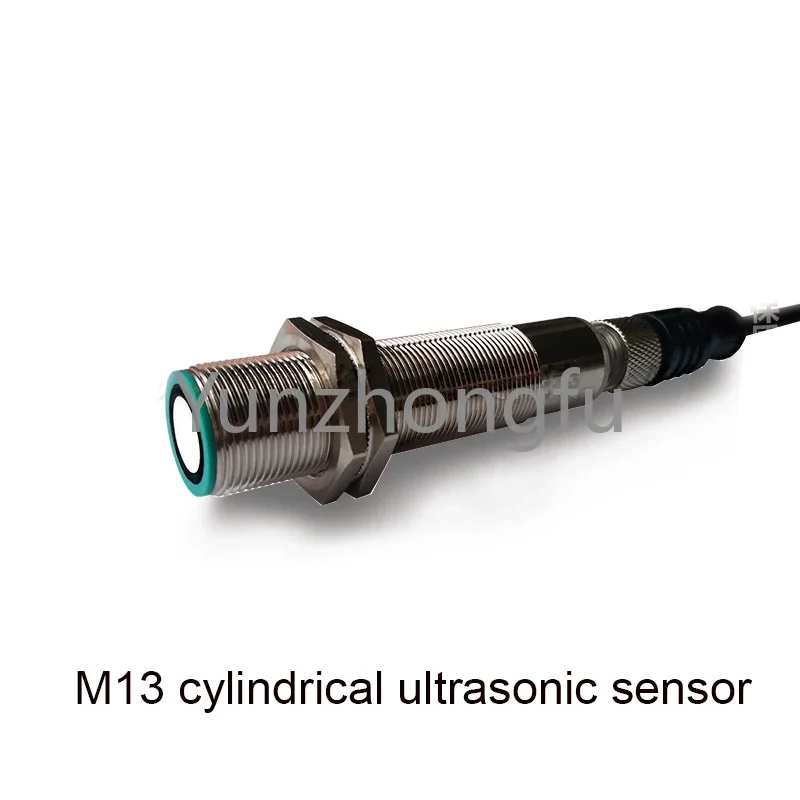 0-10V 4-20mA Linear Displacement Liquid Level Material Level Distance 1 Meter Ultrasonic Ranging Sensor Analog Output