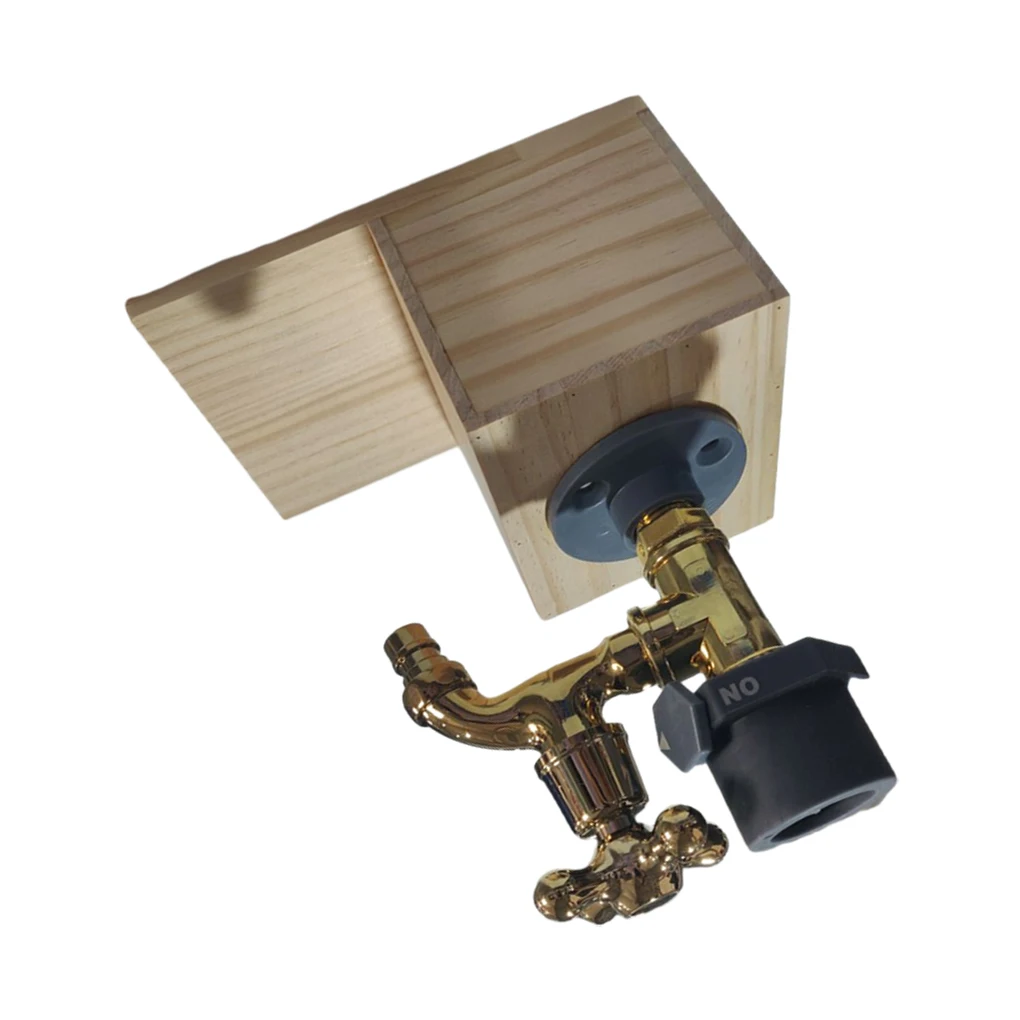 Whiskey Wood Dispenser Faucet Stations Bar Father’s Day Gift No.1