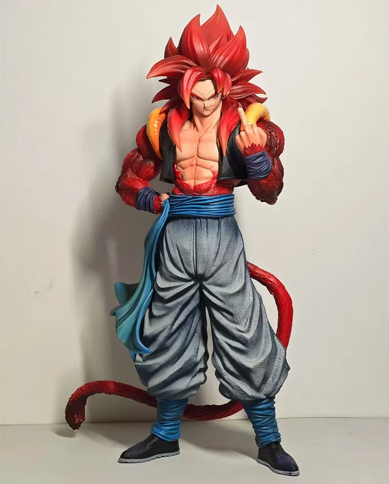 أنيمي لعبة دراغون بول Gt Gogeta سوبر سايان 4 عمل نموذج لجسم الأولاد جمع اللعب تمثال الحلي هدايا عيد ميلاد الاطفال